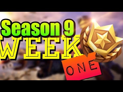 Secret season 9 week 1 Battle STAR location Guide  Utopia challenges * FORTNITE battle royal