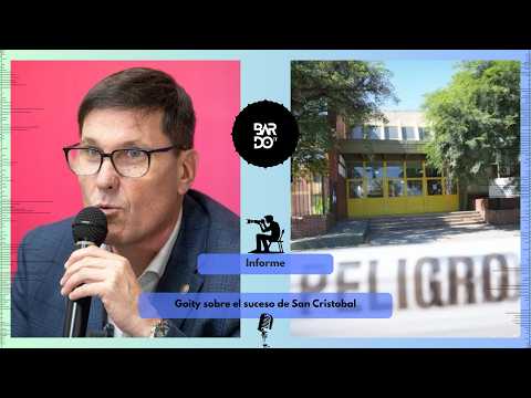 El Ministro Goity habló sobre los sucesos en San Cristobal