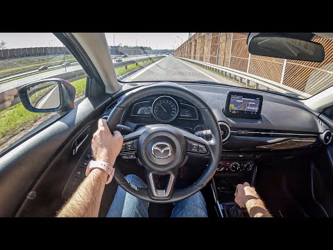 Mazda 2 [1.5 SKYACTIV-G 90HP] |0-100| POV Test Drive #1172 Joe Black