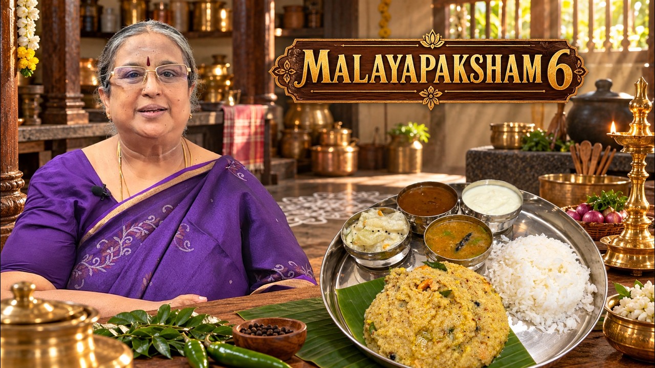 Malayapaksham Day 6 🙏 | Karuveppilai Kulambu, Poosanikai Moor Kootu, Nellikai Rasam & Rava Pongal