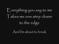 Linkin Park One Step Closer Lyrics