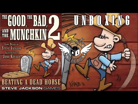 A Jó, a Rossz és a Munchkin 2 - Vesszőzöd a paripát / társasjáték kiegészítő - játékbontás - County Geeks