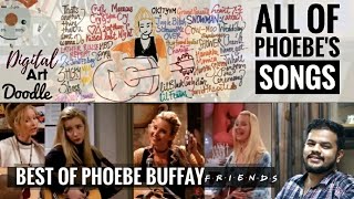 Best of Phoebe Buffay | All of Phoebe's Songs | FRIENDS | Digital Art Doodle | Ameya Mandlik