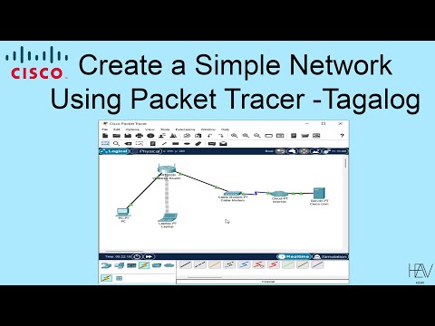 4 . Create a Simple Network Using Packet Tracer