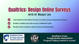 Qualtrics Workshop: Designing Online Surveys with Dr Megan Lee #yoursc