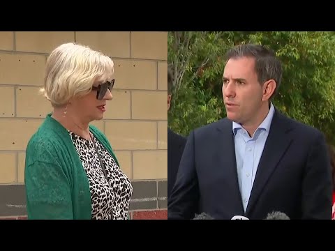 'This is horrific': Jim Chalmers confronted at press conference