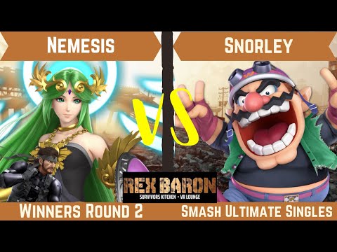 Rex Baron 10 Winners Round 2 - Snorley (Wario) Vs. Nemesis (Palutena, Snake)