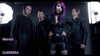 Skarlett Riot - Warrior (Lyrics + Subtitulos en Español)