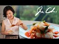 Non-spicy Cabbage Kimchi by Chef Jia Choi | Vegan Kimchi | Quick and Easy Recipe
