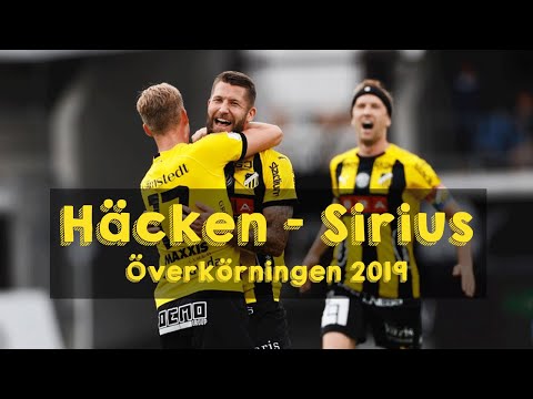 BK Häcken - IK Sirius (4-1) Allsvenskan 2019