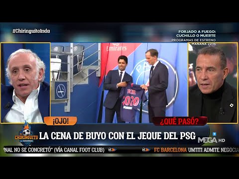 ¡¡BUYO cenó con el JEQUE del PSG en un MCDONALD'S!!