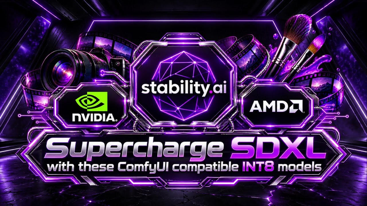 Watch the SDXL INT8 Tensorwise benchmark video