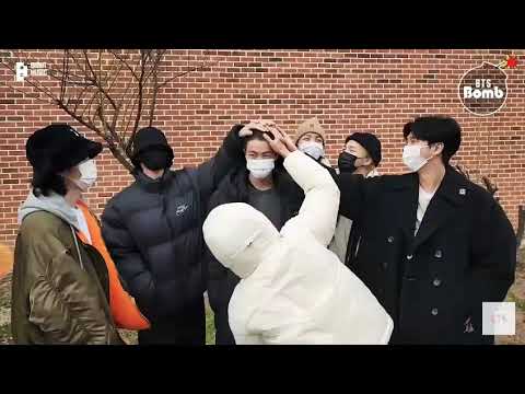 [Bangtan Bomb] Jin's entrance ceremony with BTS🥰. #bts #v #subscribe