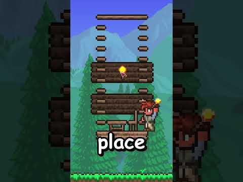 THE SMALLEST POSSIBLE HOUSING IN TERRARIA 1.4.4 😨