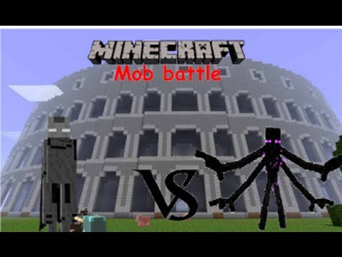 Minecraft Mob battle: Mutant Enderman vs Ender Lord
