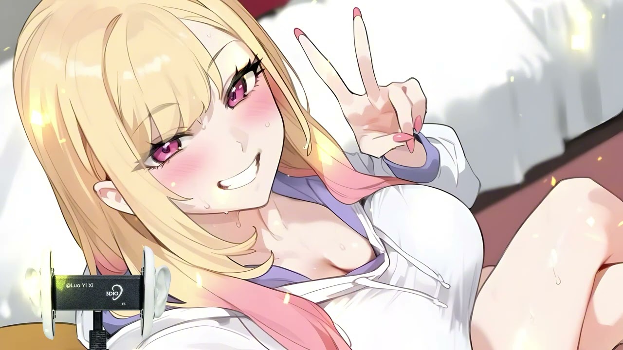 ASMR Ear Eating 💗 Licks, Kisses, Tongue Fluttering & Soft Talking For Sleep✨