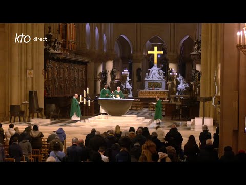 Messe du 23 janvier 2026 à Notre-Dame de Paris