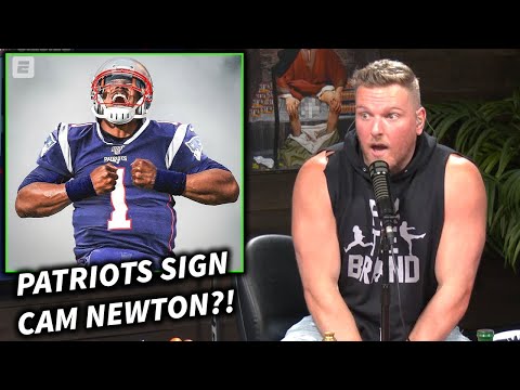 Pat McAfee Reacts To Cam Newton Signing With The Patriots