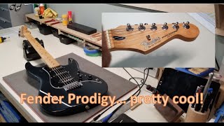 Video thumbnail for 1992 Fender Prodigy Stratocaster - a Pretty Rare Guitar!  It needs a setup to be be played again... by Manotick StringWorks