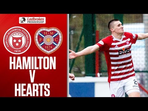 FC Hamilton Academical 1-0 FC Hearts of Midlothian...