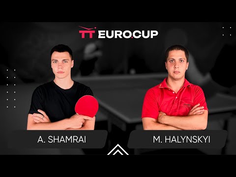 18:00 Andrii Shamrai - Mykola Halynskyi 03.06.2024 TT Euro.Cup Ukraine Elite. TABLE 4