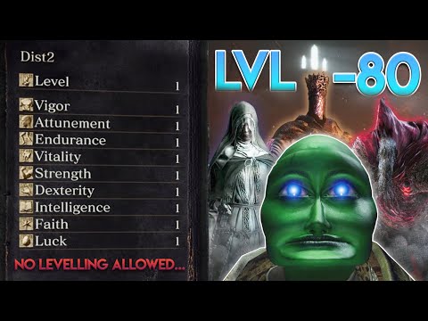 Beating Dark Souls 3 at NEGATIVE Level 80
