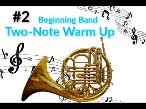 French Horn Two-Note Warm Up #2