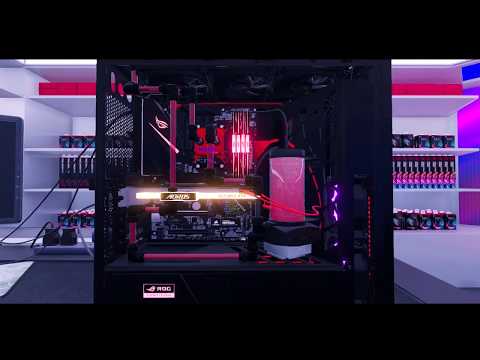 ROG WORKSHOP!! UPDATE 1.14 PC BUILDING SIMULATOR #04