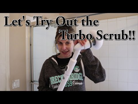 Let's Try Out the Turbo Scrub!!