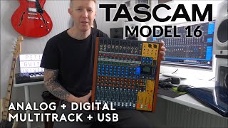 Video thumbnail for Tascam Model 16 Review by Pete's Guitar Universe