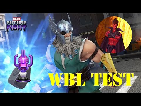 Odin vs Mephisto s70 | Odin wbl test | Marvel Future Fight