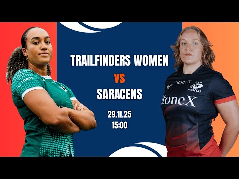 LIVE Premiership Women's Rugby | Trailfinders Women v Saracens