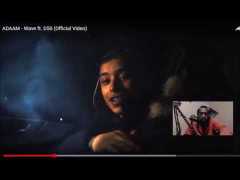 ADAAM - Wave ft. D50 (Swedish Rap Reaction) 🔥🔥🔥