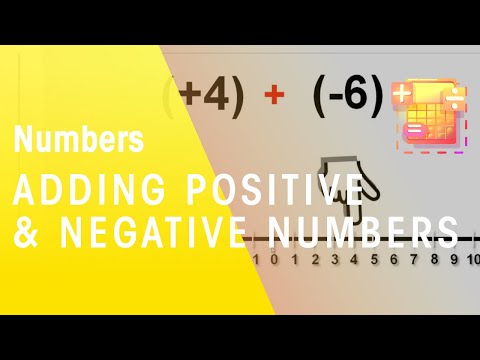 How To Add Positive & Negative Numbers | Numbers | Maths | FuseSchool
