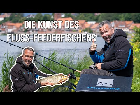 Die Kunst des Fluss-Feederfischens - Feedern am Fluss