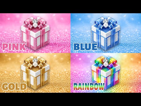 Choose Your Gift 🎁 | Pink, Gold, Blue & Rainbow Edition | Luxury Surprise Gifts