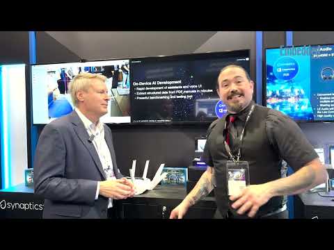 Synaptics Discusses the Astra Embedded Processor Family at Computex 2025