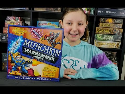 Munchkin Warhammer 40K Unboxing and How to Play