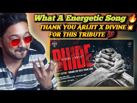 Bhide | DIVINE x Arijit Singh | Vicky Kaushal | Durand Cup 2023 | Reaction Lord |