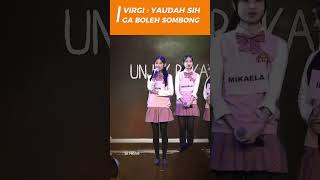 Download lagu EKIN LANGIT BIRU CINTA SEARAH VIRGI IRI ? #freyajkt48 #jkt48 mp3