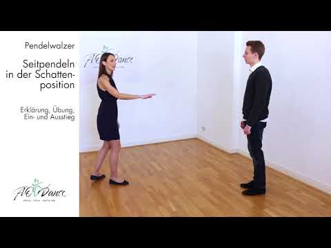 Figur im Pendelwalzer & Wiener Walzer: Seitpendeln in Schattenposition - Erklärung ohne Musik