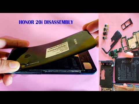 Honor 20i Disassembly | Repair Guide | Honor 20i Battery Removal