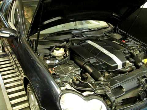 C240 ON DYNO AFTER INTAKE MODS