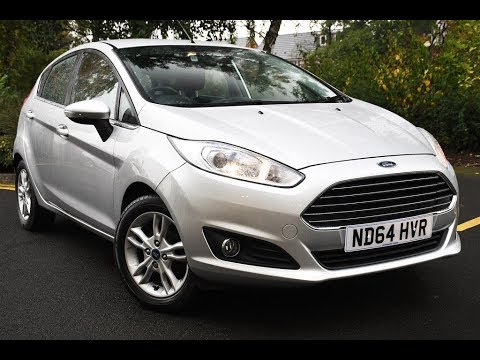 Used Ford Fiesta 1.25 82 Zetec 5dr Moondust Silver 2014