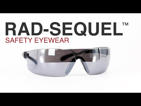 Radians Rad-Sequel Safety Glasses with Clear Lens