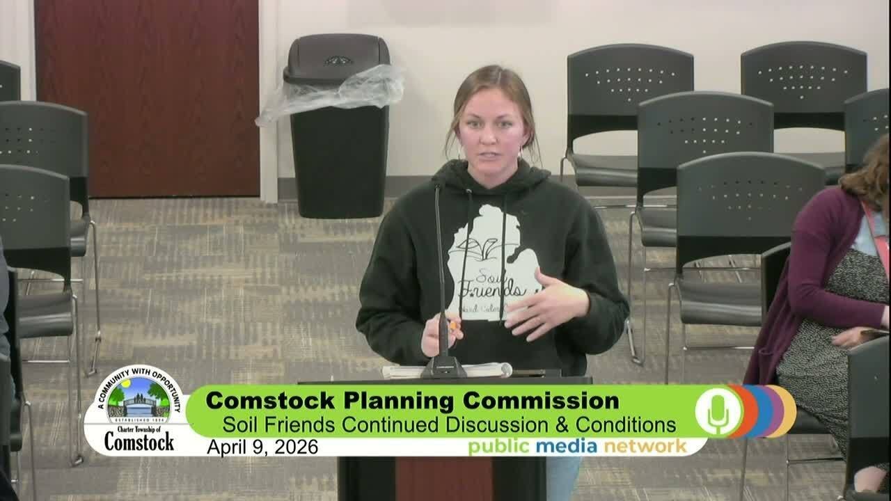 Comstock Township - Planning Commission - April 9, 2026 Planning Commission Meeting