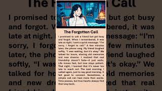 The Forgotten Call #improveenglish #redditstories #englishstory #positivethinking #forgotten #call