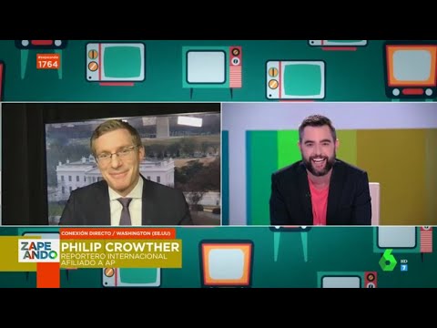 Philip Crowther, el reportero viral por su dominio de los idiomas, sorprende hablando en catalán