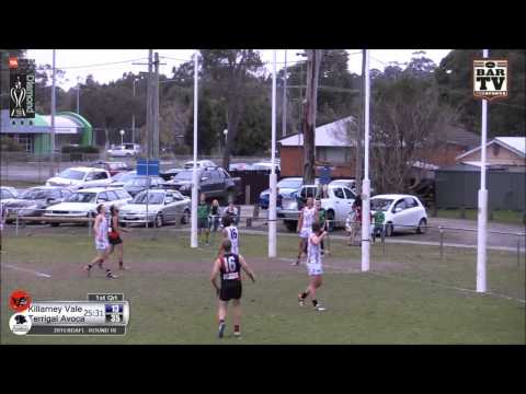 2015 BDAFL Round 16 Highlights - Killarney Vale Bombers v Terrigal Avoca Panthers