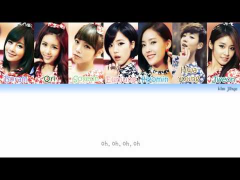 T-ARA (티아라) - Roly Poly (롤리폴리) Lyrics (Han|Rom|Eng|Color Coded) #TBS